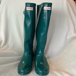 Hunter Classic Green Waterproof Boots